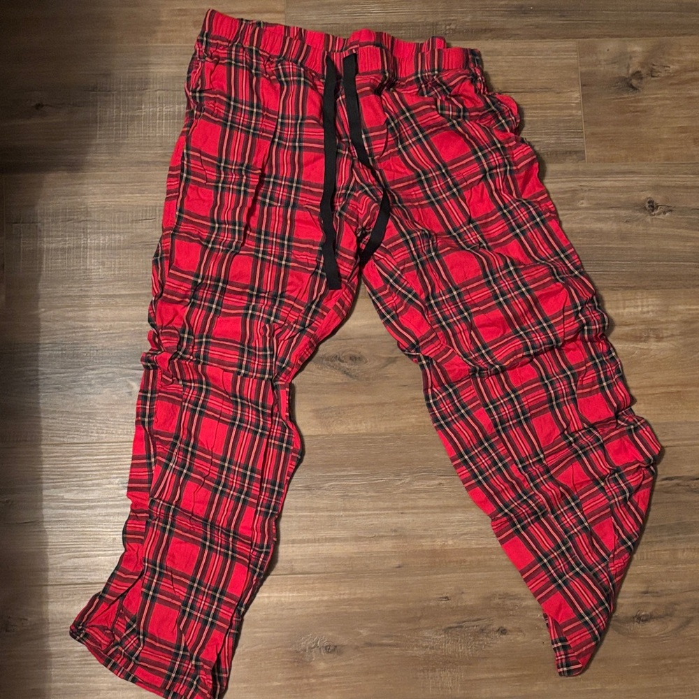 Victoria's Secret Red Plaid Pajama Pants